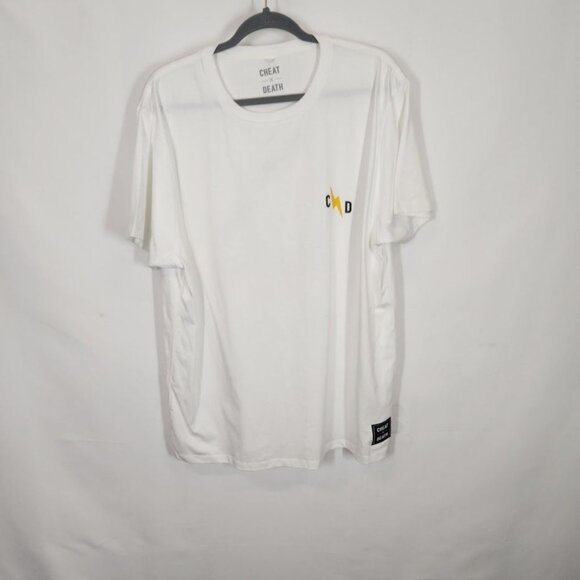 Cheat X Death Men's Pushing Limits Men's T-Shirt - White Size XL - Picture 3 of 9